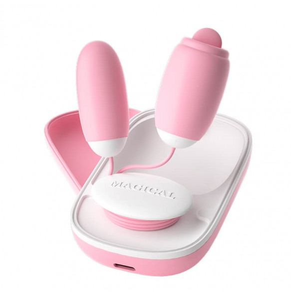 MizzZee - Magic Box Tongue Licking Vibrating Egg (Chargeable - Pink)